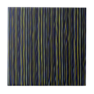 Blue Green Vertikal Lines Tile Fliese