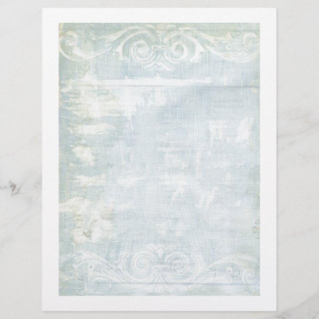 Blue Grunge Art Page (Vorderseite)