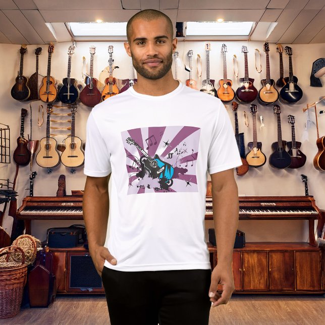 Blue Guitar Mens Active T-Shirt (Von Creator hochgeladen)