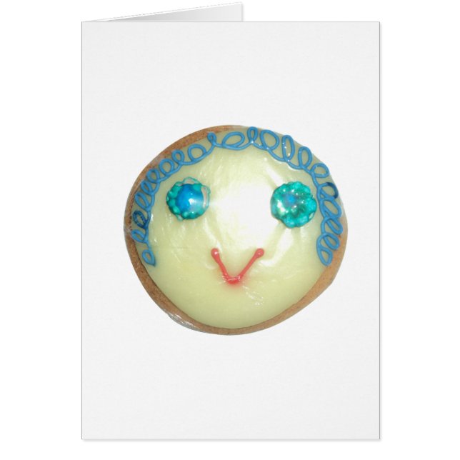 Blue Hair Emoji Art Imprimer/Graphique (Devant)