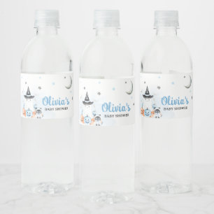 Blue Halloween Little Boo Baby Dusche