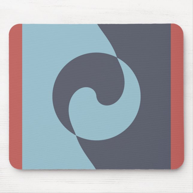 Blue Harmony over Red Mousepad (Vorne)