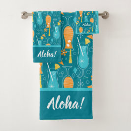 Blue Hawaii and Tropical Itch Badhandtuch Set