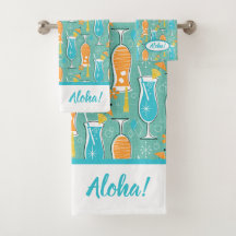 Blue Hawaii and Tropical Itch - Bg Turquoise