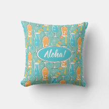 Blue Hawaii and Tropical Itch - Bg Turquoise