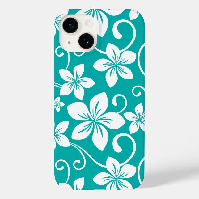 BLUE HAWAII (AQUAMARIN) Case-Mate iPhone 14 HÜLLE (Rückseite)