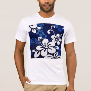 Blue Hawaii-Blume T-Shirt