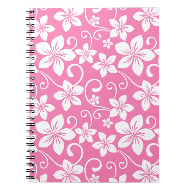 BLUE HAWAII (BUBBLEGUM PINK) NOTIZBLOCK (Vorderseite)