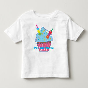 Blue Hawaii CUPCAKE Kleinkind T-shirt