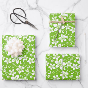 BLUE HAWAII (LIMON) GESCHENKPAPIER SET