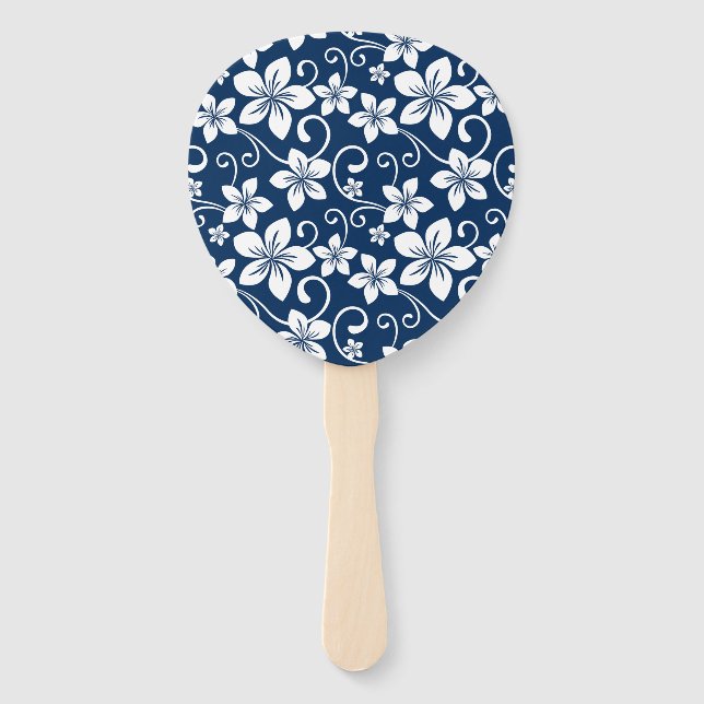 BLUE HAWAII (NAVY BLUE) FÄCHER (Vorderseite)