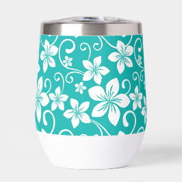 BLUE HAWAII PATTER IN AQUAMARIN