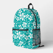 BLUE HAWAII PATTER IN AQUAMARIN