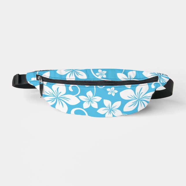 BLUE HAWAII PATTER IN BLAU BAUCHTASCHE (Vorderseite)