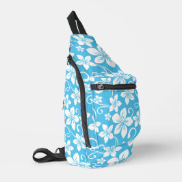 BLUE HAWAII PATTER IN BLAU CROSSBODY BAG