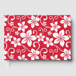 BLUE HAWAII PATTER IN ROT GÄSTEBUCH