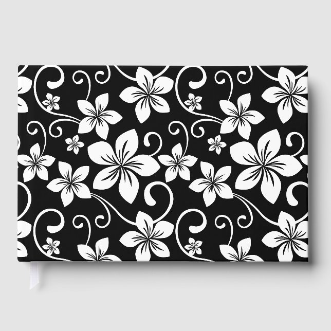 BLUE HAWAII PATTER IN SCHWARZ GÄSTEBUCH (Vorderseite)