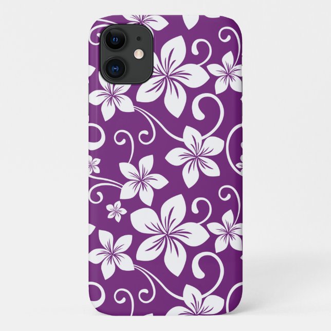 BLUE HAWAII (PLUM) Case-Mate iPhone HÜLLE (Rückseite)