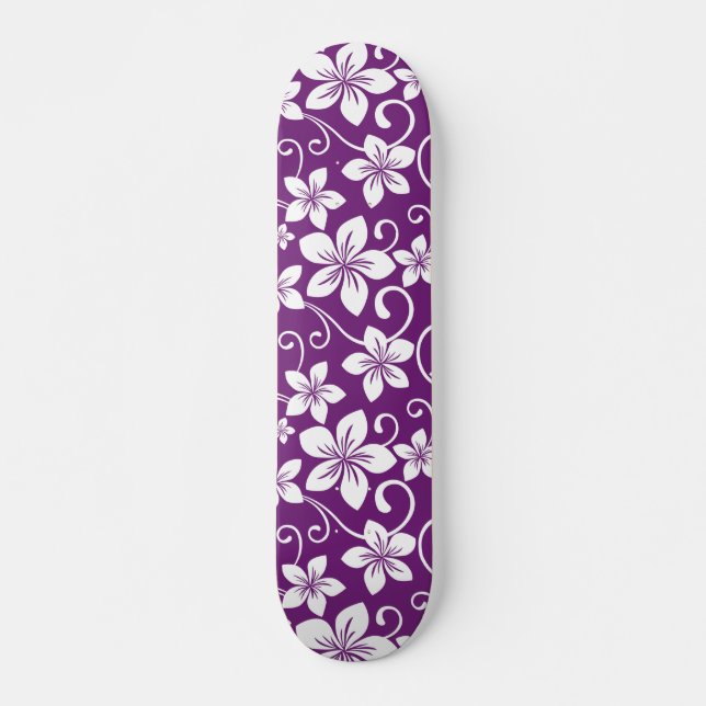 BLUE HAWAII (PLUM) SKATEBOARD (Vorne)