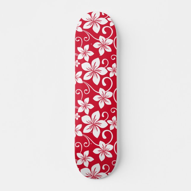 BLUE HAWAII (RED) SKATEBOARD (Vorne)