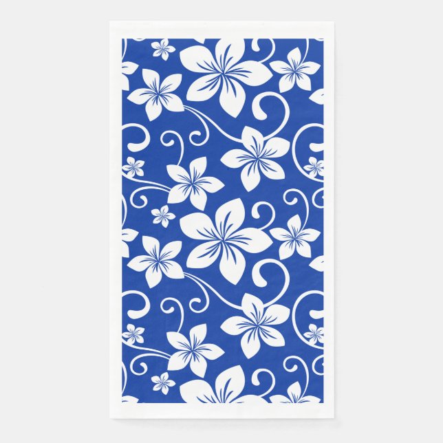 BLUE HAWAII (ROYAL BLUE) SERVIETTE (Vorderseite)