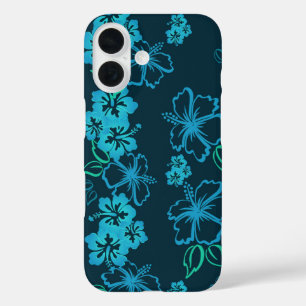 Blue Hawaiian Hibiskus Phone Case