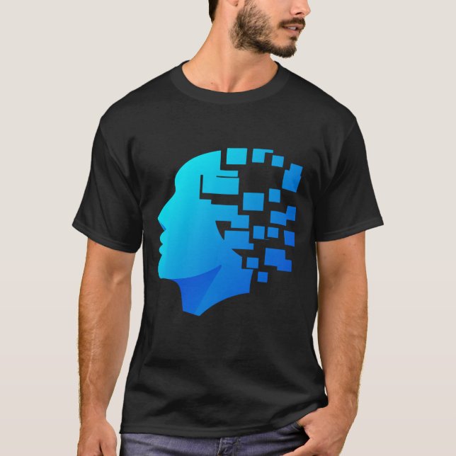 Blue Head T - Shirt (Vorderseite)