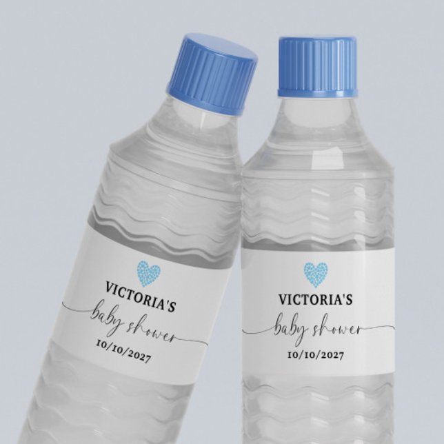 Blue Heart Baby Dusche Party (Von Creator hochgeladen)