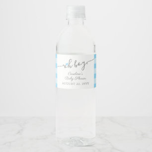 Blue Heart Boy Baby Dusche