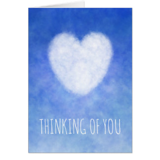 Blue Heart Denken Sie an Sie Freundschaft oder Bei