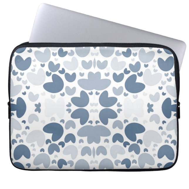 Blue Heart Elektronik Bag Laptopschutzhülle (Vorderseite)