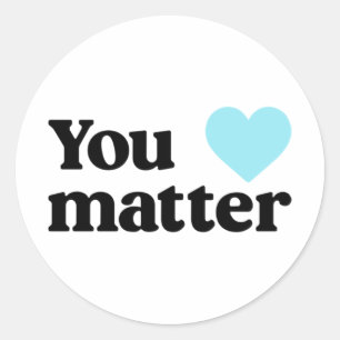 Blue Heart Sticker