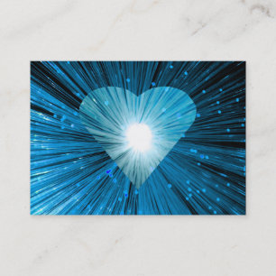 Blue Heart Visitenkarte