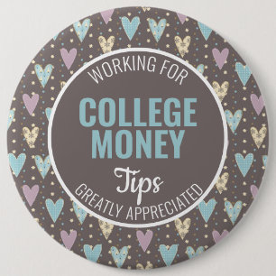 Blue Hearts Tipps UNI Button