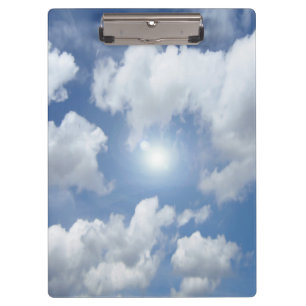Blue Heaven Wolken + Ihre Ideen Klemmbrett