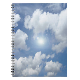 Blue Heaven Wolken + Ihre Ideen Notizblock