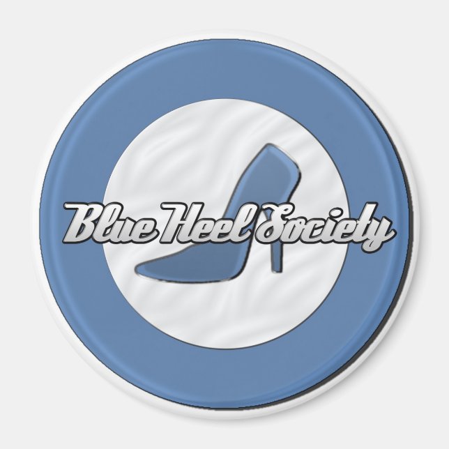 Blue Heel Society Magnet (Vorne)