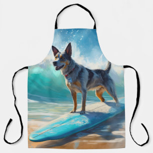 Blue Heeler Beach Surfanstrich Schürze