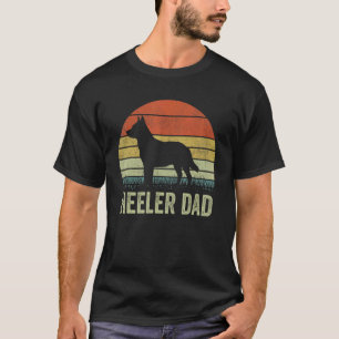 Blue Heeler Vater  Für Männer Australian Cattle Do T-Shirt
