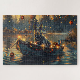Blue Heeler Weihnachtsfest Reise