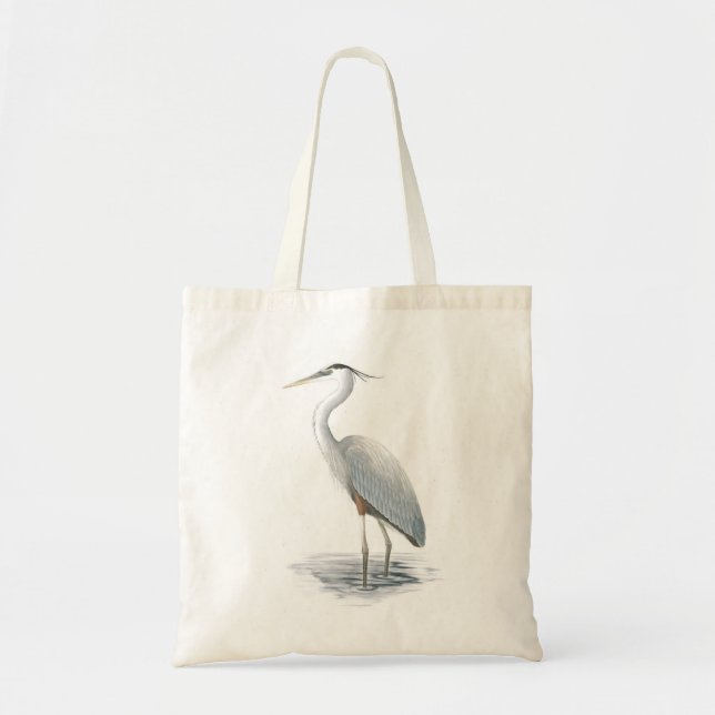 Blue Heron Bag Tragetasche (Vorne)