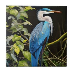Blue Heron Fliese