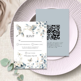 Blue Heron QR Code oder Antwort von Post Wedding