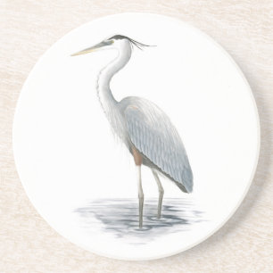 Blue Heron Sandstone Untersetzer
