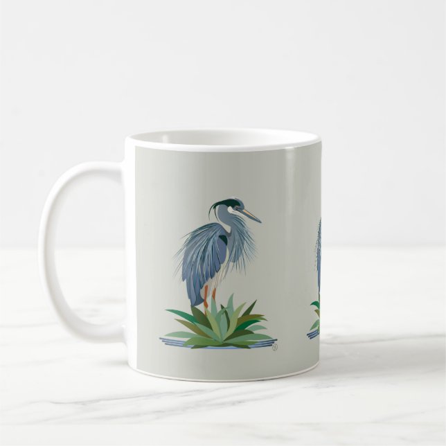 Blue Heron Tasse (Links)