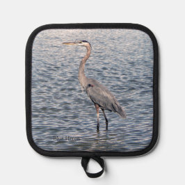 Blue Heron Topfhalter Topflappen