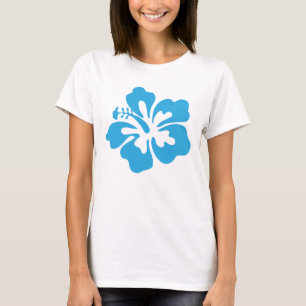 Blue Hibiskus T-Shirt