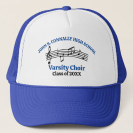Blue High School Chor individuell anpassbar Truckerkappe