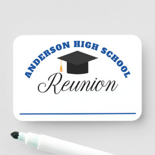 Blue High School Wiedersehen Personalisiert Name T Namensschild