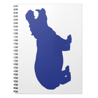 Blue-Hippo Notizblock